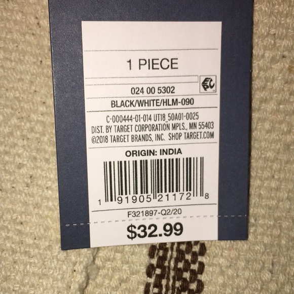 Universal Thread Striped Rucksack Canvas Book-bag - Picture 6 of 6